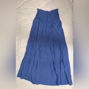 American Eagle Outfitters Sky Blue Maxi Skirt